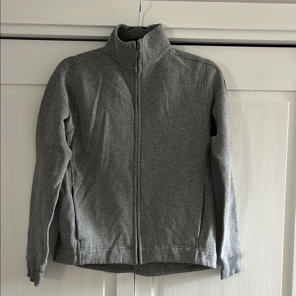 Lululemon gray zip up sweatshirt